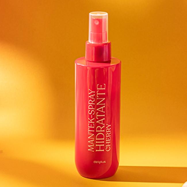 Mantequilla corporal en formato de pulverización Mantek-spray Hydratrizer Cherry of Mercadona (3.50 euros / 200 ml)